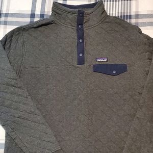Patagonia quilted pullover. Large